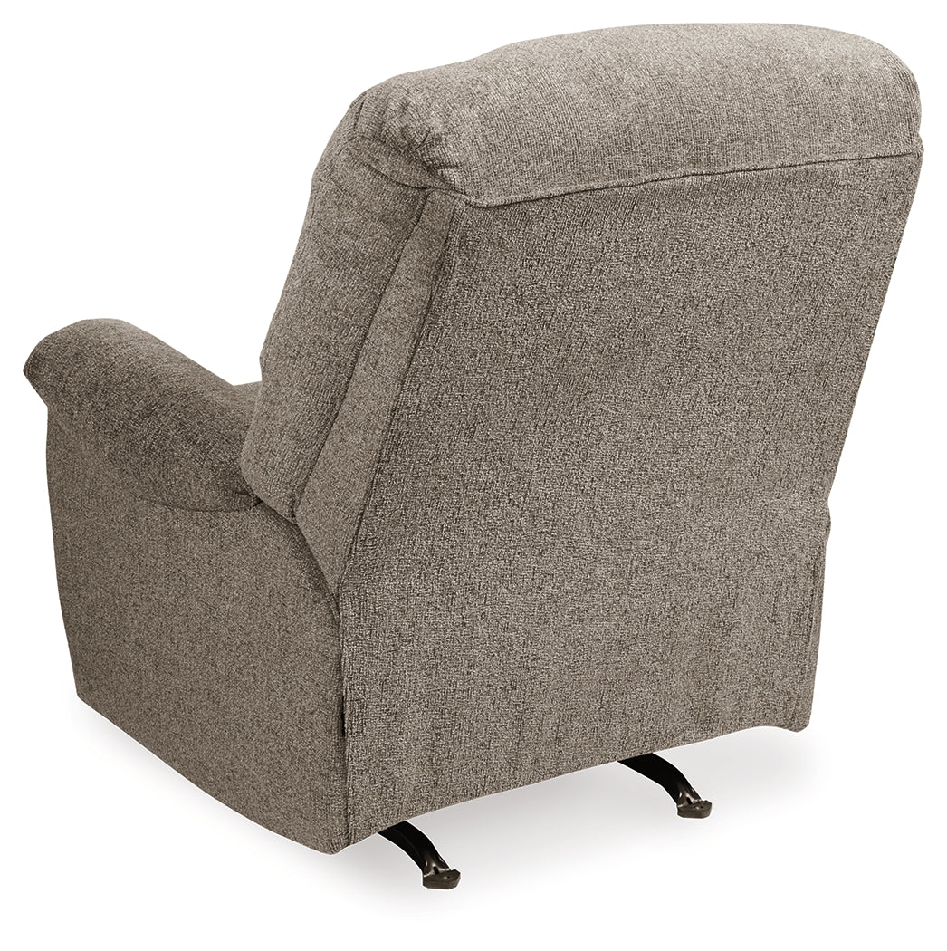 Furniture City Laplace - Ashley Furniture - BallinasloeLiving Room - Rocker Recliner / Platinum - 8070225
