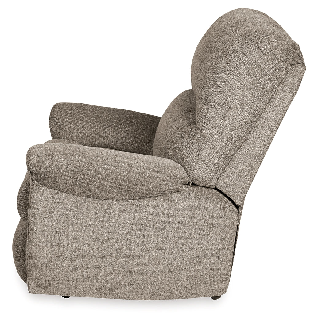 Furniture City Laplace - Ashley Furniture - BallinasloeLiving Room - Rocker Recliner / Platinum - 8070225
