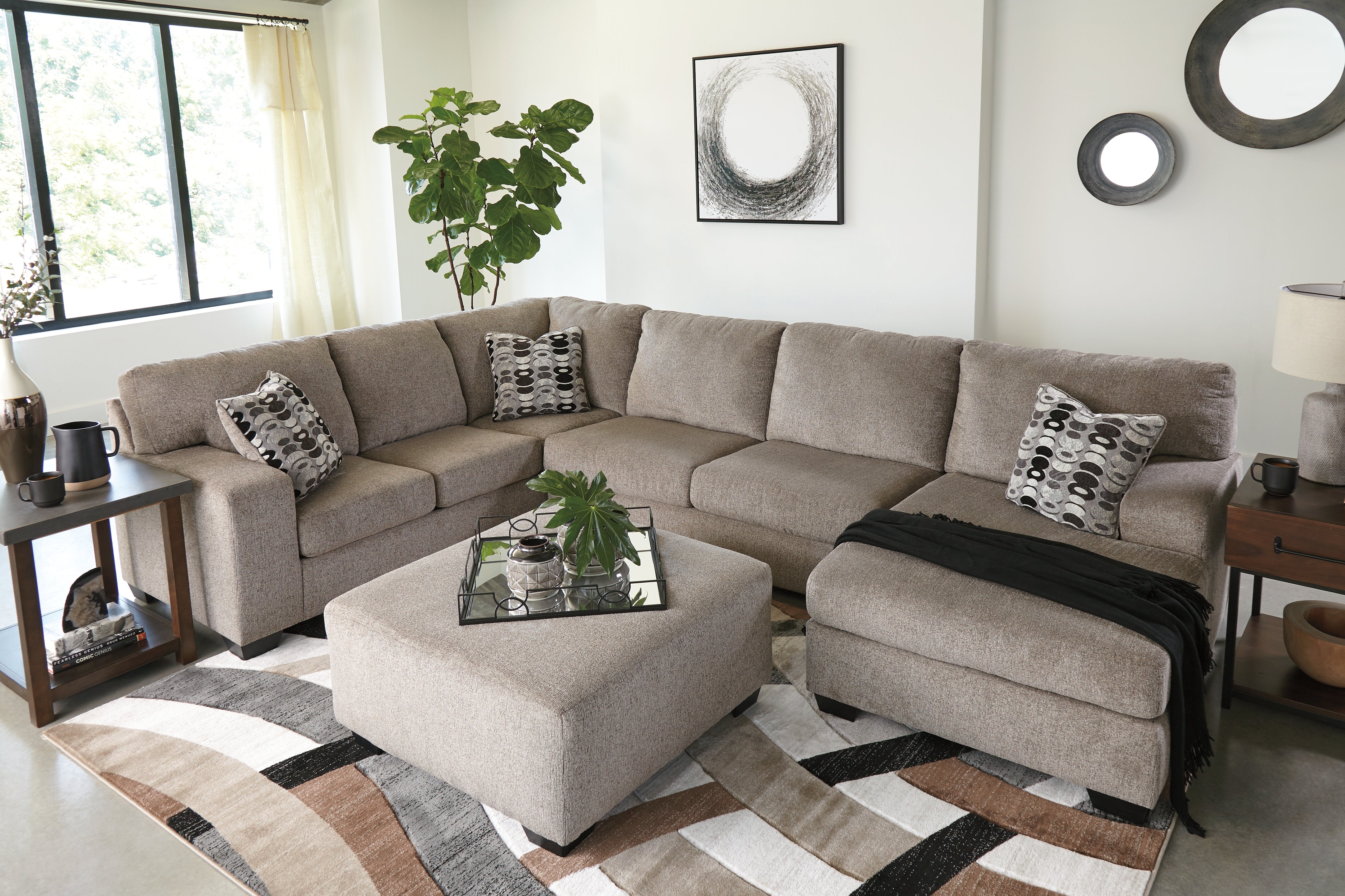 Furniture City Laplace - Ashley Furniture - BallinasloeLiving Room - Rocker Recliner / Platinum - 8070225