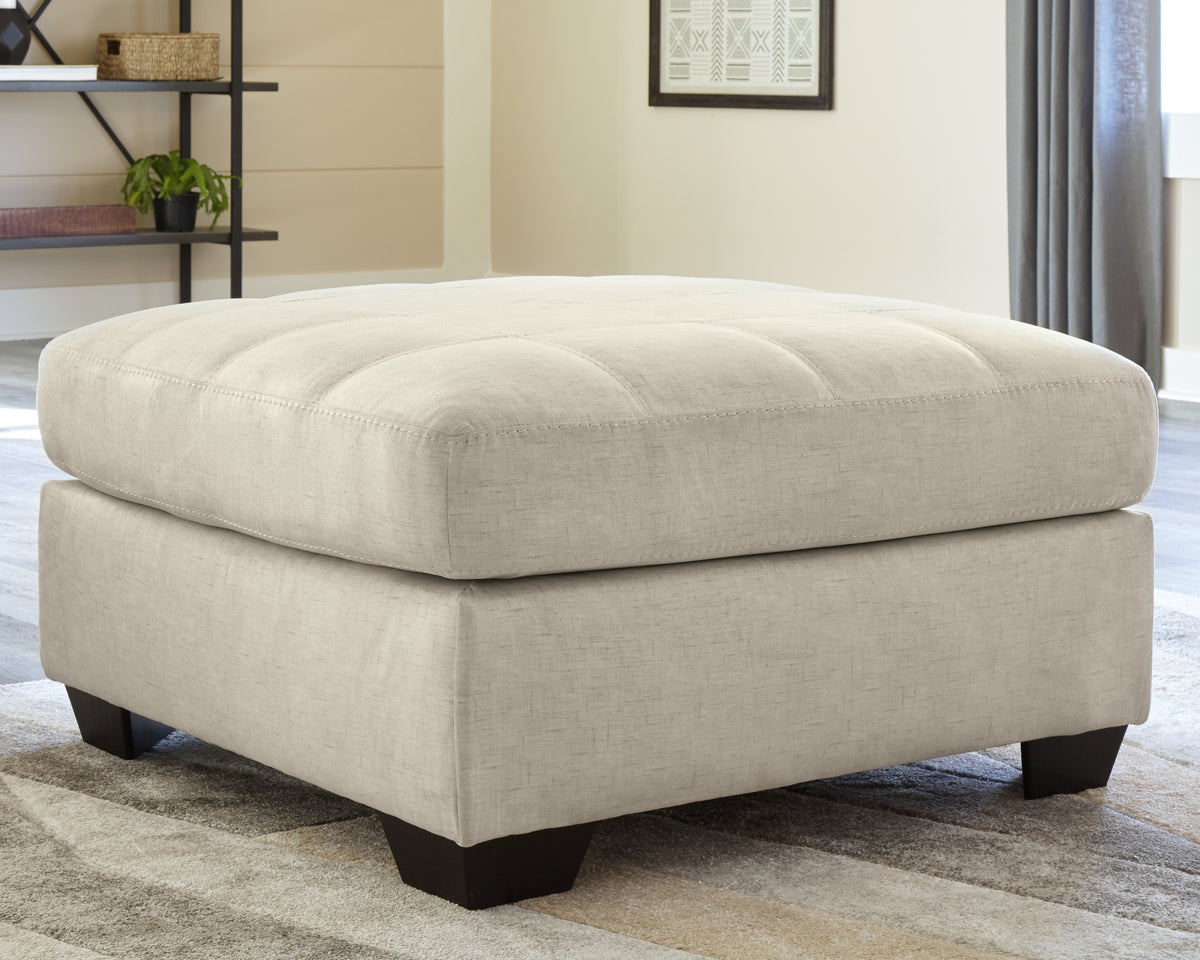 Furniture City Laplace - Ashley Furniture - FalkirkLiving Room - Oversized Accent Ottoman / Parchment - 8080608