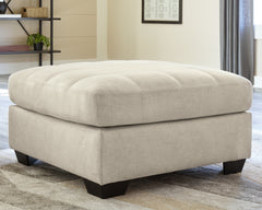 Furniture City Laplace - Ashley Furniture - FalkirkLiving Room - Oversized Accent Ottoman / Parchment - 8080608