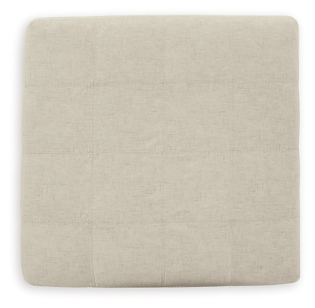 Furniture City Laplace - Ashley Furniture - FalkirkLiving Room - Oversized Accent Ottoman / Parchment - 8080608