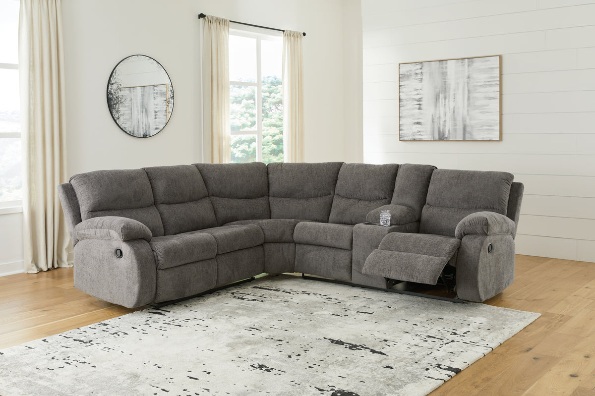 Furniture City Laplace - Ashley Furniture - Museum 2-Piece Reclining Sectional - 2-Piece Reclining Sectional - 81807S1