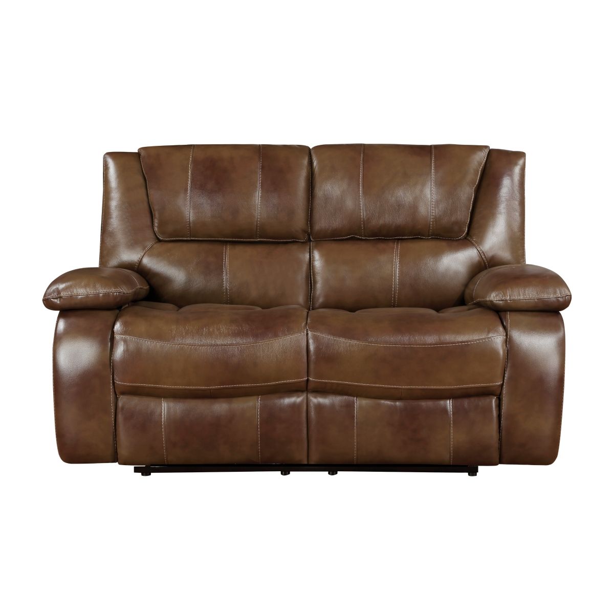 Ellicott - Double Reclining Loveseat - Brown