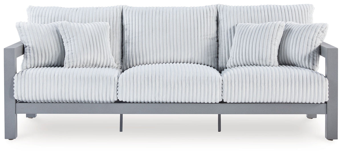 Hurley Park - Sofa With Cushion - Gray