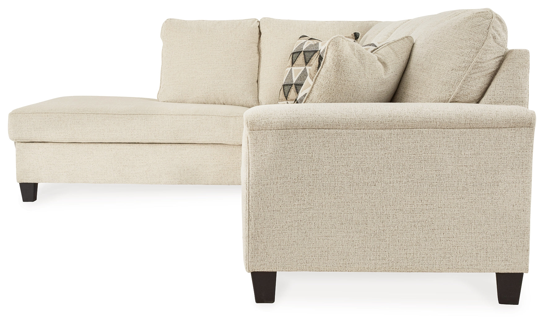 Furniture City Laplace - Ashley Furniture - Abinger Sectionals - LAF 2-Piece Sleeper Sectional with Chaise / Natural - 83904S3