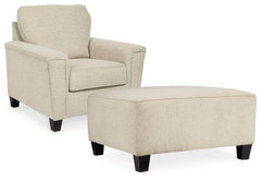 Furniture City Laplace - Ashley Furniture - Abinger Chair and Oversized Ottoman - Chair and Oversized Ottoman - 83904U7