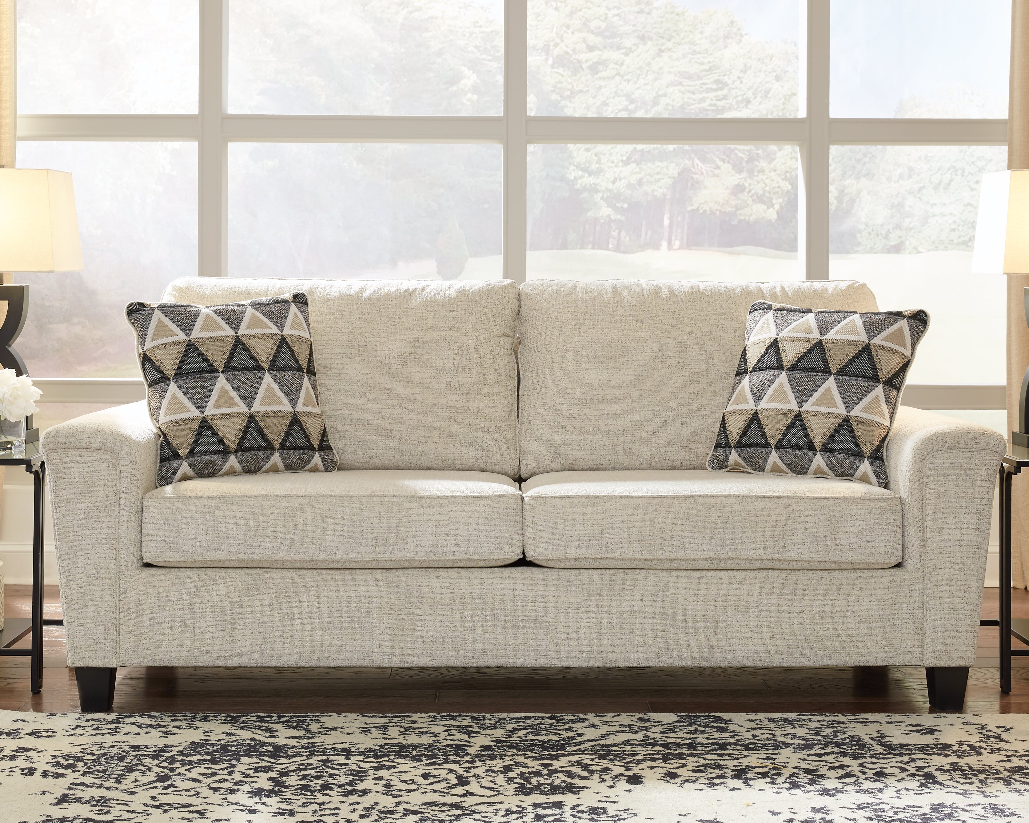 Furniture City Laplace - Ashley Furniture - AbingerLiving Room - Queen Sofa Sleeper / Natural - 8390439