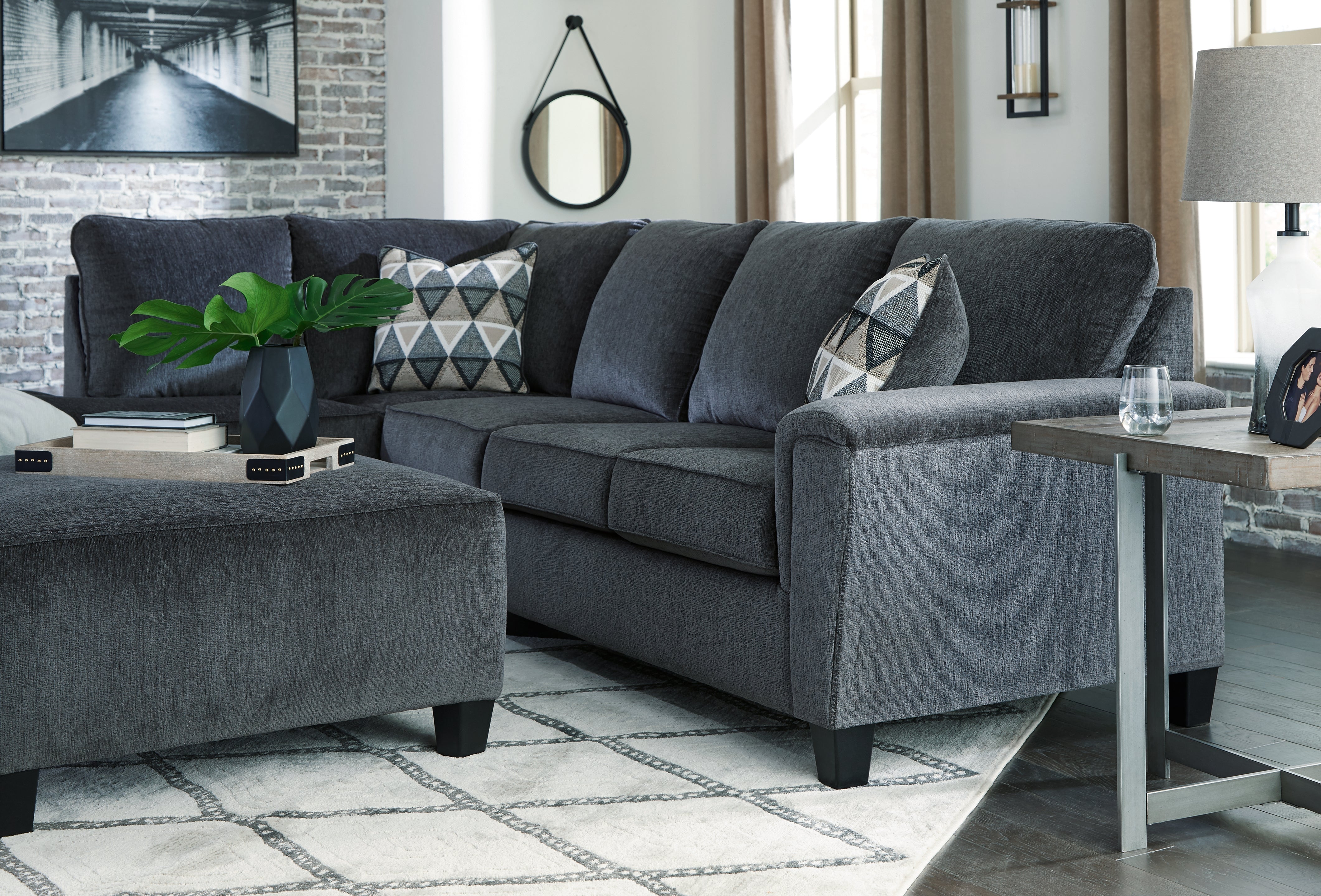 Furniture City Laplace - Ashley Furniture - Abinger Sectionals - LAF Sofa Sleeper / Natural - 8390469