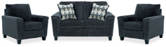 Furniture City Laplace - Ashley Furniture - Abinger Loveseat and 2 Chairs - Loveseat and 2 Chairs - 83905U5