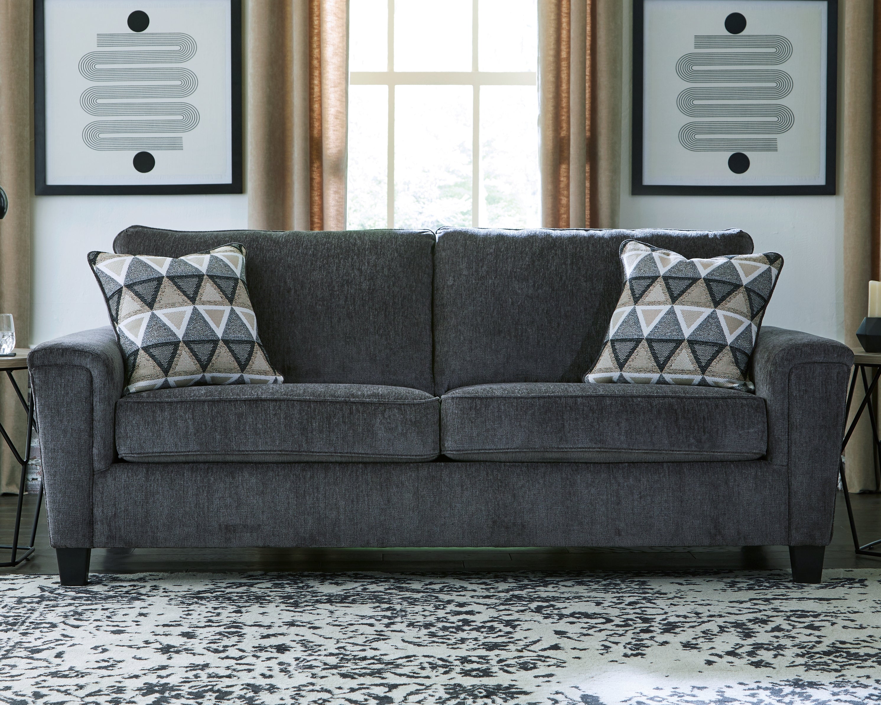 Furniture City Laplace - Ashley Furniture - AbingerLiving Room - Queen Sofa Sleeper / Natural - 8390538
