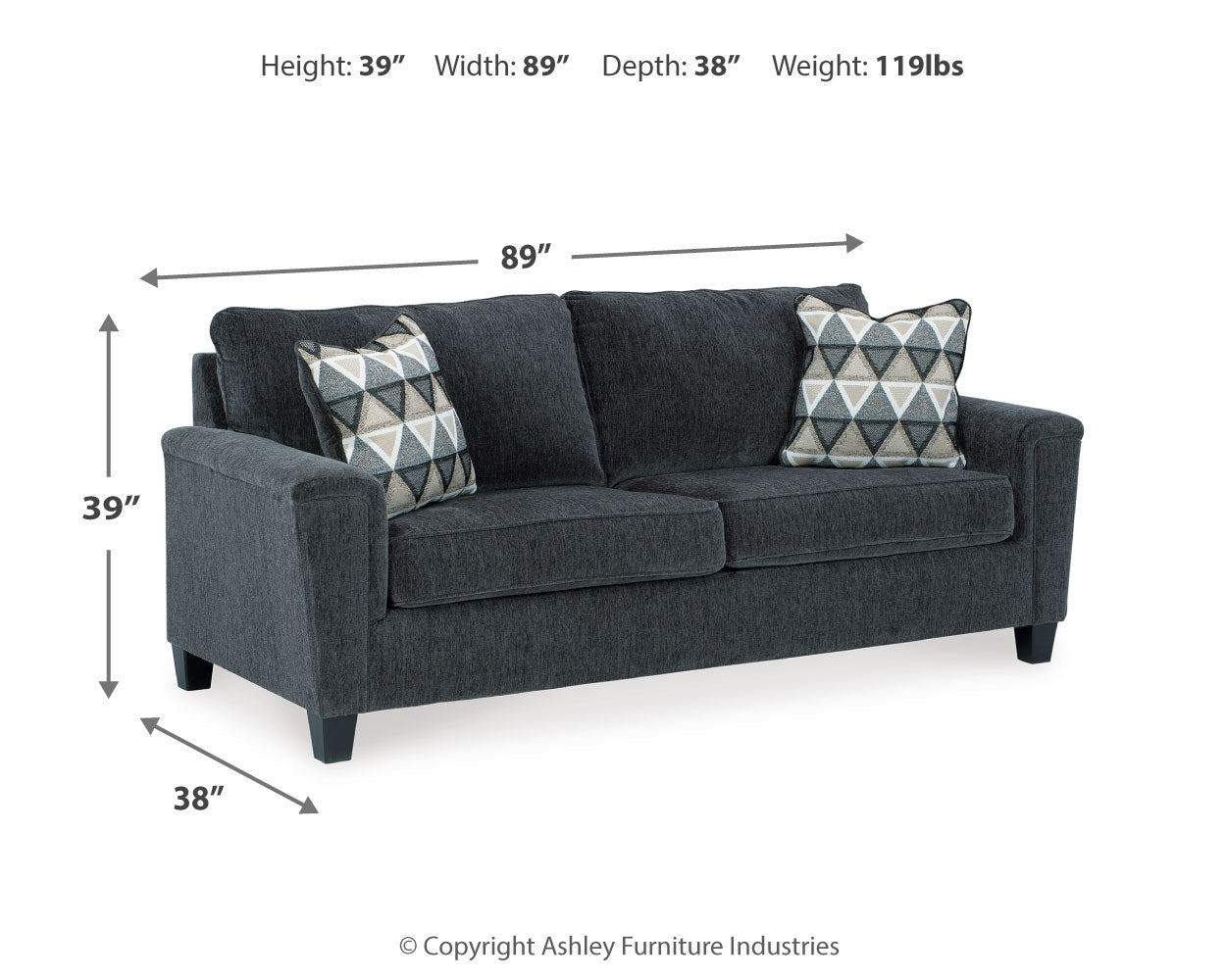 Furniture City Laplace - Ashley Furniture - AbingerLiving Room - Queen Sofa Sleeper / Natural - 8390538