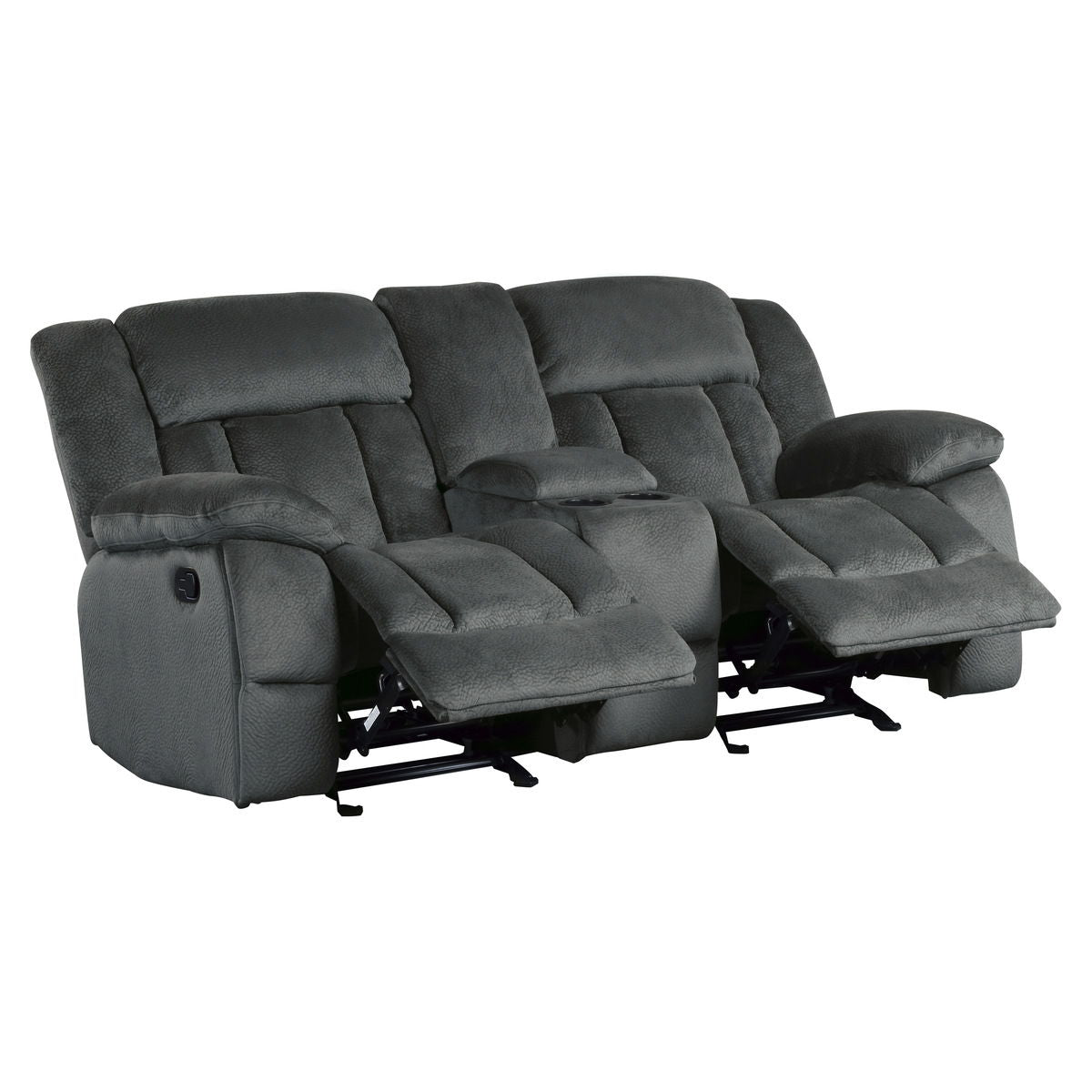 Laurelton - Double Glider Reclining Loveseat With Center Console