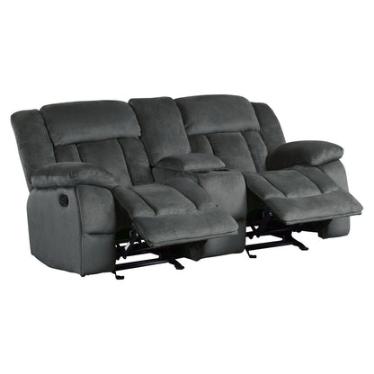 Laurelton - Double Glider Reclining Loveseat With Center Console