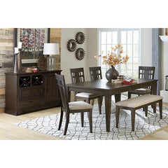 Makah - Dining Table - Brown