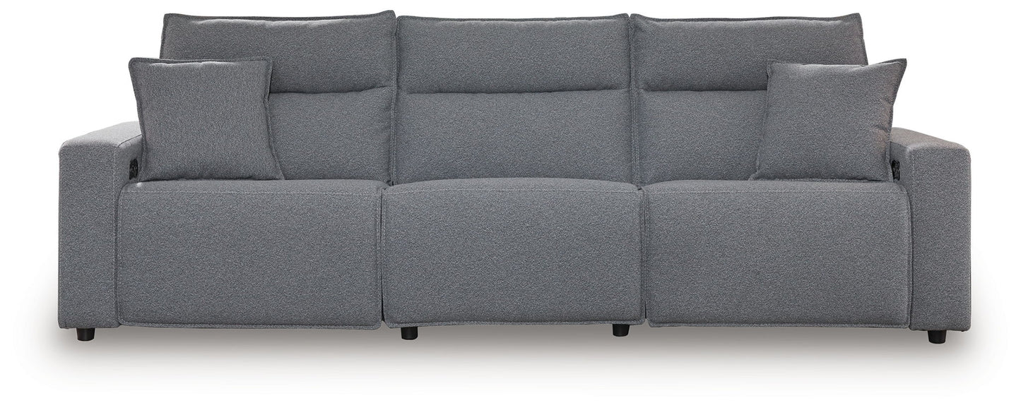 Modmax II - Reclining Sectional - Salt And Pepper