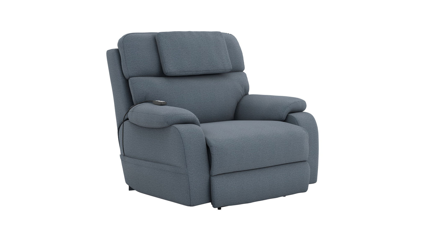 Dreamtime - 48" Power Headrest Power Lay Flat Recliner With CR3 Heat/Massage/Zero Gravity