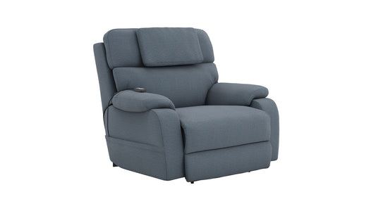 Dreamtime - 48" Power Headrest Power Lay Flat Recliner With CR3 Heat/Massage/Zero Gravity