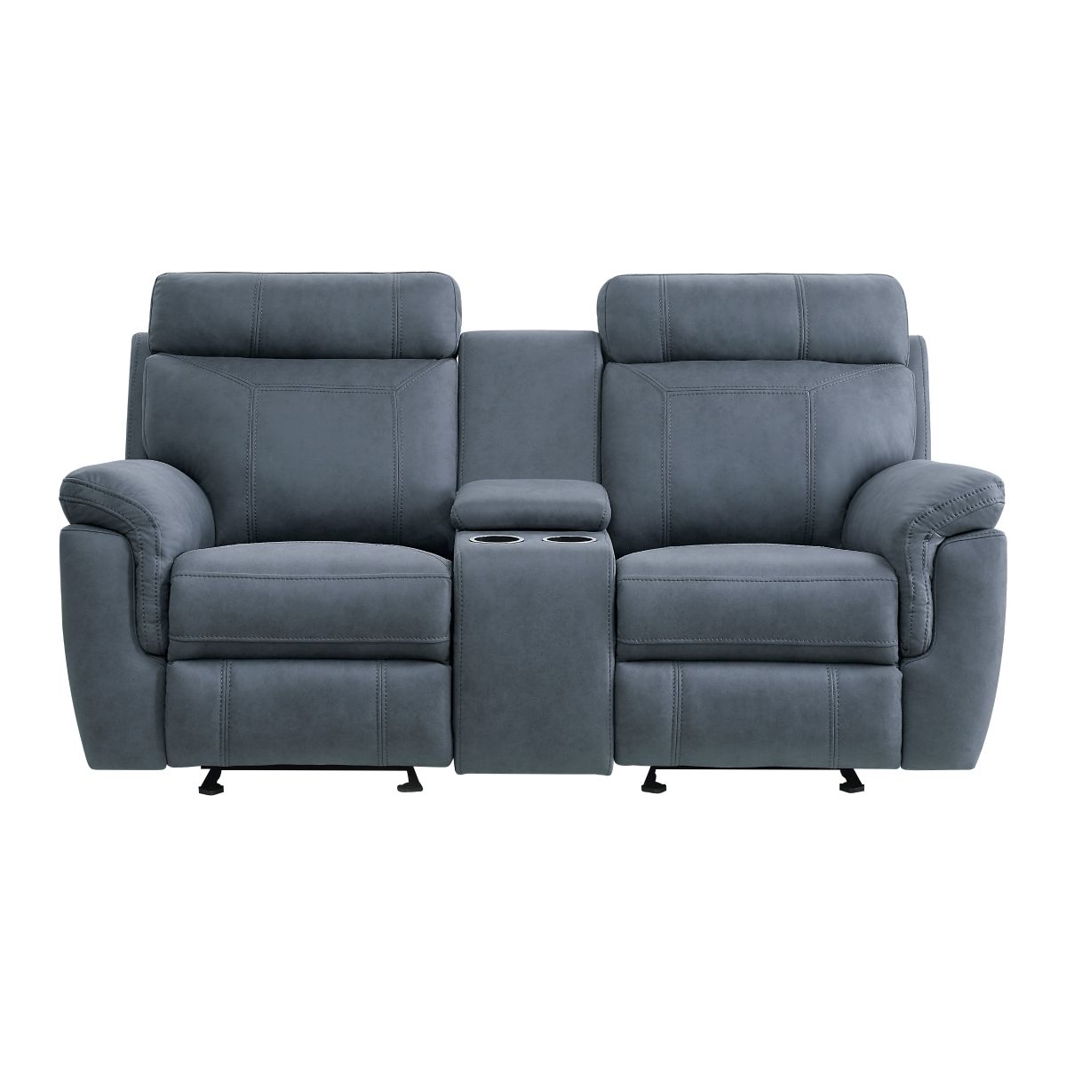 Clifton - Double Glider Reclining Loveseat With Center Console