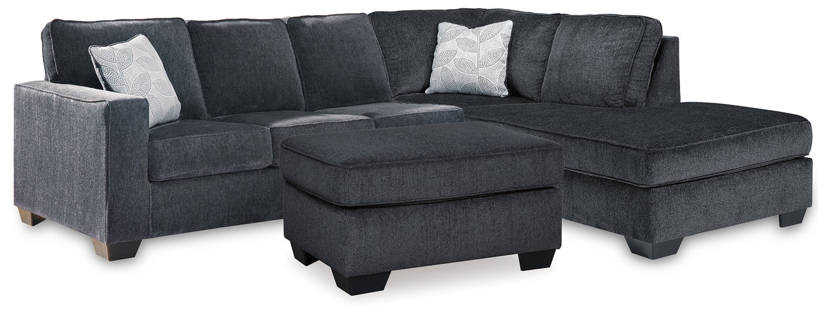 Furniture City Laplace - Ashley Furniture - Altari 2-Piece Sleeper Sectional and Ottoman - 2-Piece Sleeper Sectional and Ottoman - 87213U15