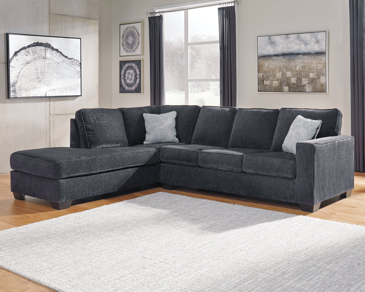 Furniture City Laplace - Ashley Furniture - Altari 2-Piece Sectional with Chaise - RAF 2-Piece Sectional with Chaise - 87213S1