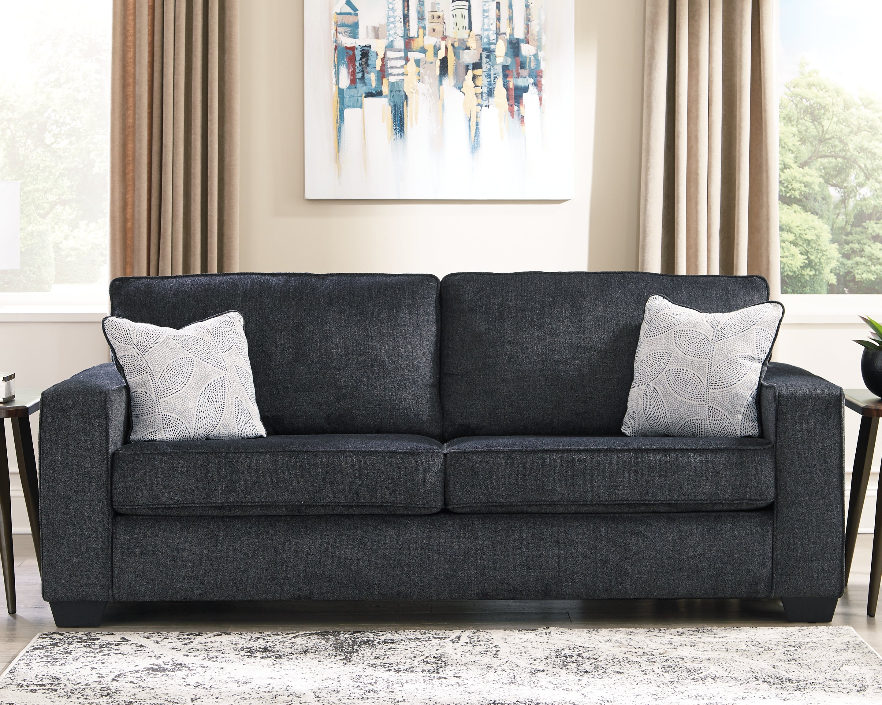 Furniture City Laplace - Ashley Furniture - AltariLiving Room - Queen Sofa Sleeper / Slate - 8721339