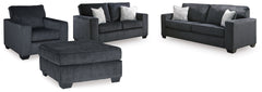 Furniture City Laplace - Ashley Furniture - Altari Queen Sofa Sleeper, Loveseat, Chair and Oversized Ottoman - Queen Sofa Sleeper, Loveseat, Chair and Oversized Ottoman - 87213U12