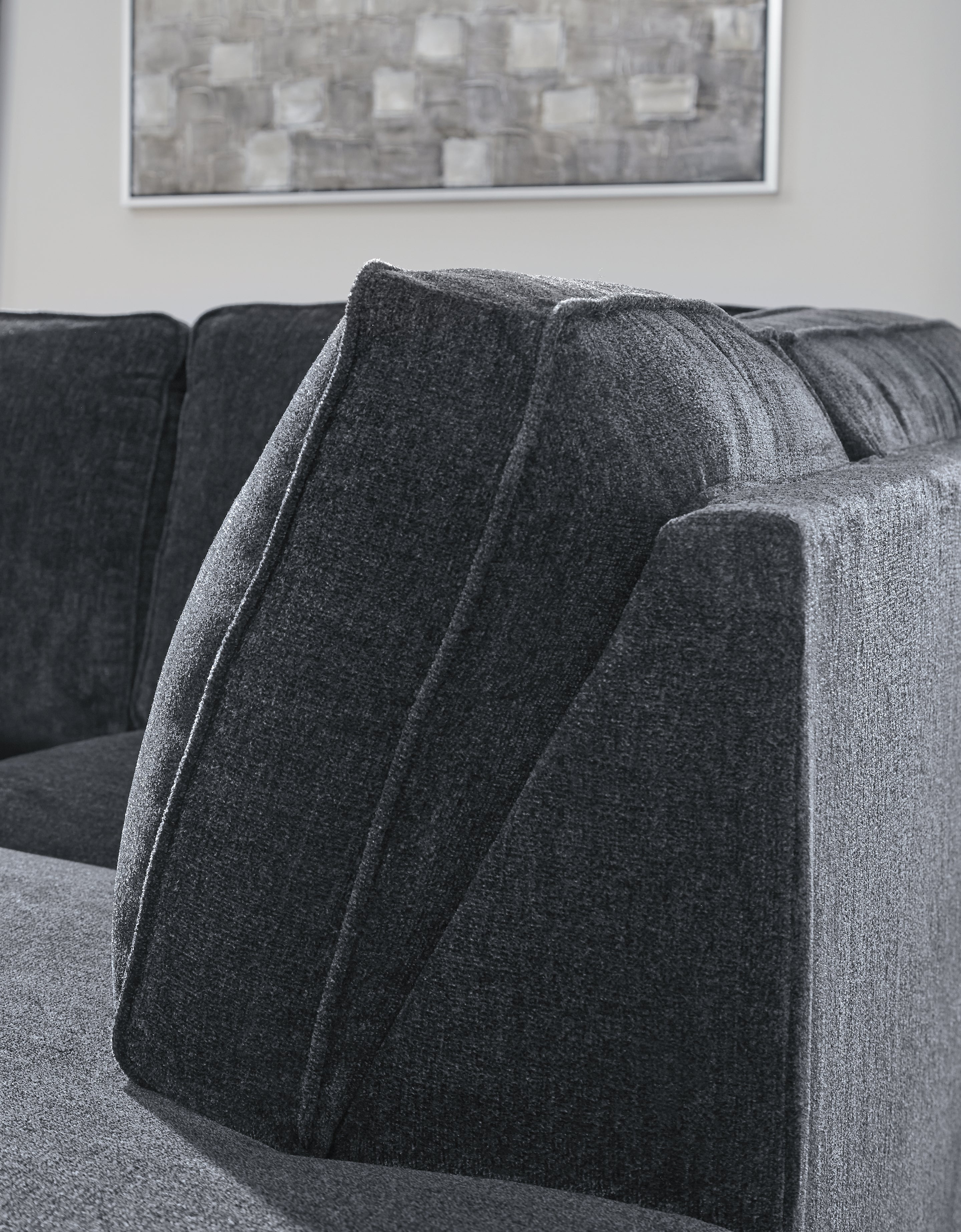 Furniture City Laplace - Ashley Furniture - Altari Sectionals - RAF 2-Piece Sleeper Sectional with Chaise / Slate - 87213S4