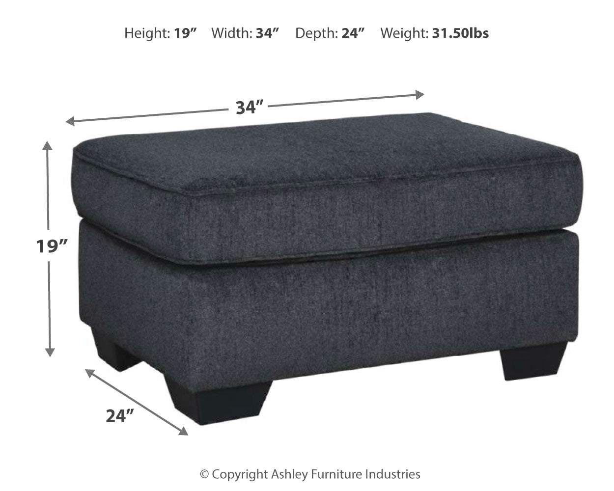 Furniture City Laplace - Ashley Furniture - AltariLiving Room - Sofa / Alloy - 8721438