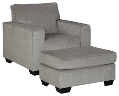 Furniture City Laplace - Ashley Furniture - Altari Chair and Ottoman - Chair and Ottoman - 87214U4