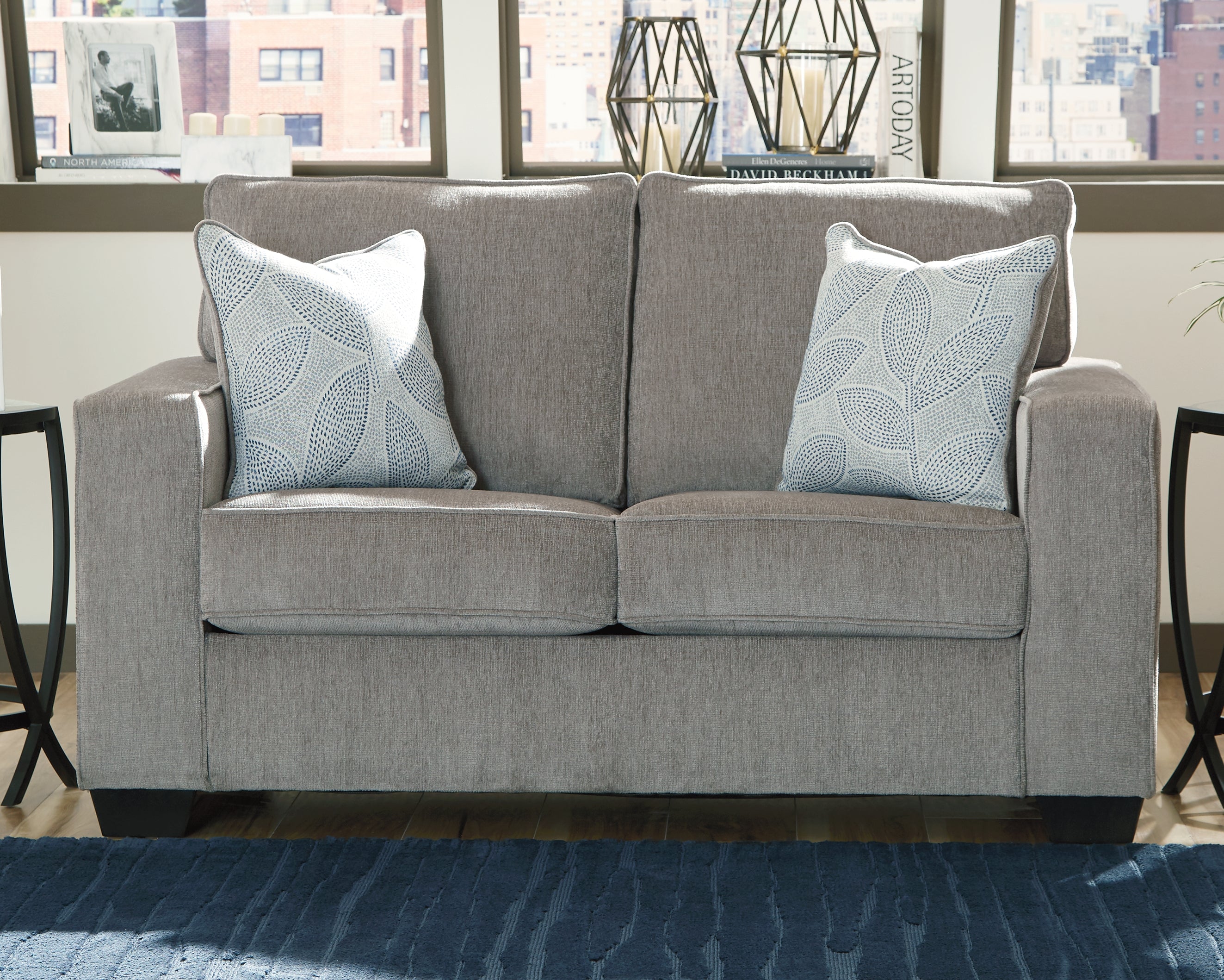 Furniture City Laplace - Ashley Furniture - AltariLiving Room - Oversized Accent Ottoman / Alloy - 8721435