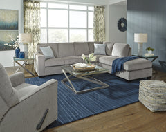 Furniture City Laplace - Ashley Furniture - Altari Sectionals - 2-Piece Sleeper Sectional with Chaise / Slate - 87213S3