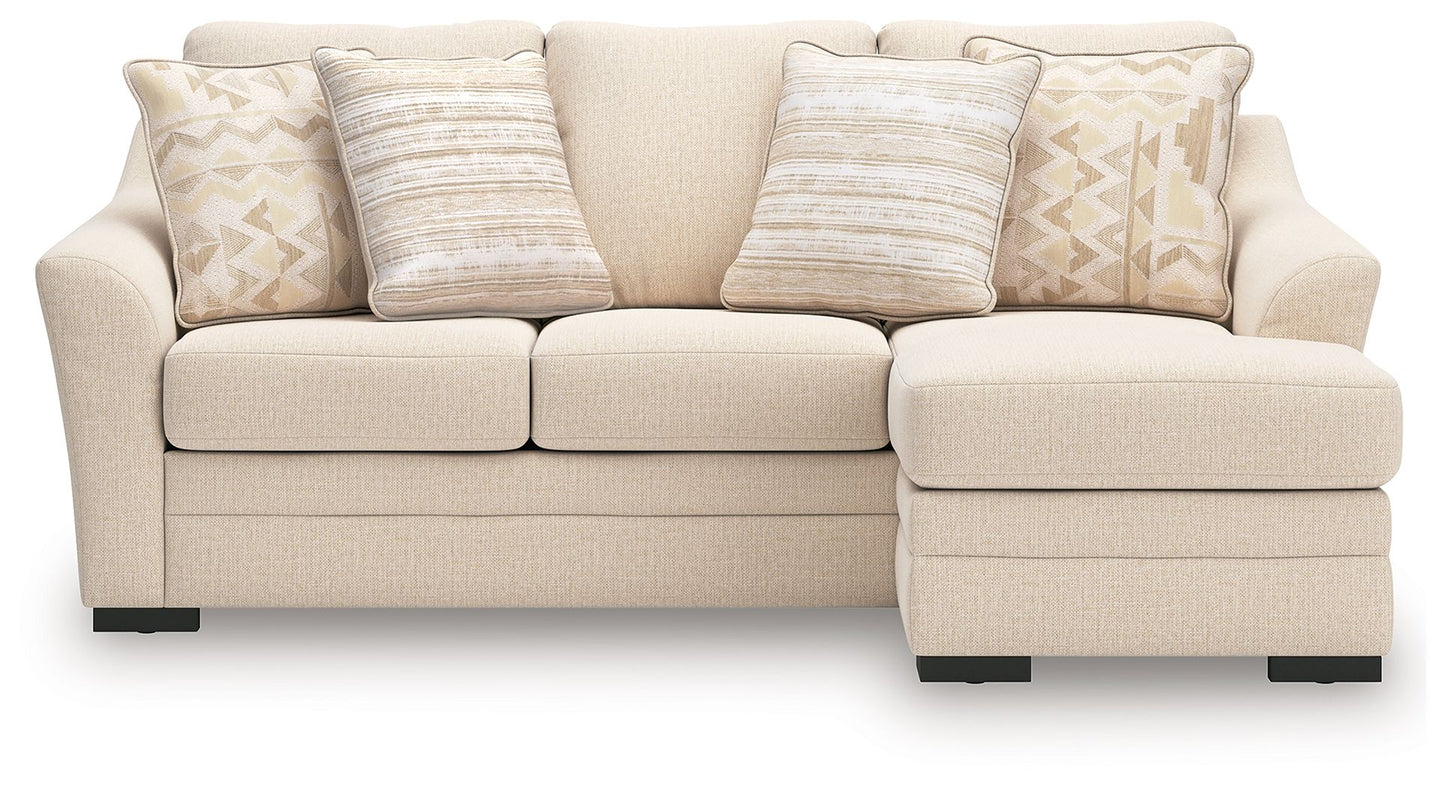 Lango - Queen Sofa Chaise Sleeper - Jute