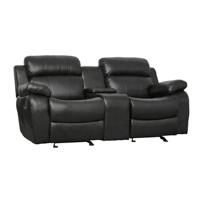 Marille - Double Glider Reclining Loveseat With Center Console