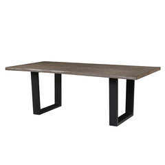 Rochelle - Dining Table - Black / Brown