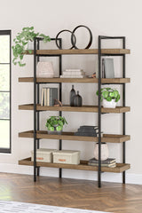 Montia - Bookcase - Light Brown