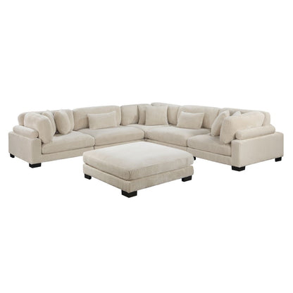 Traverse - Sectional With Ottoman