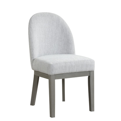 Essence - Upholstered Curved Back Chair (Set of 2)