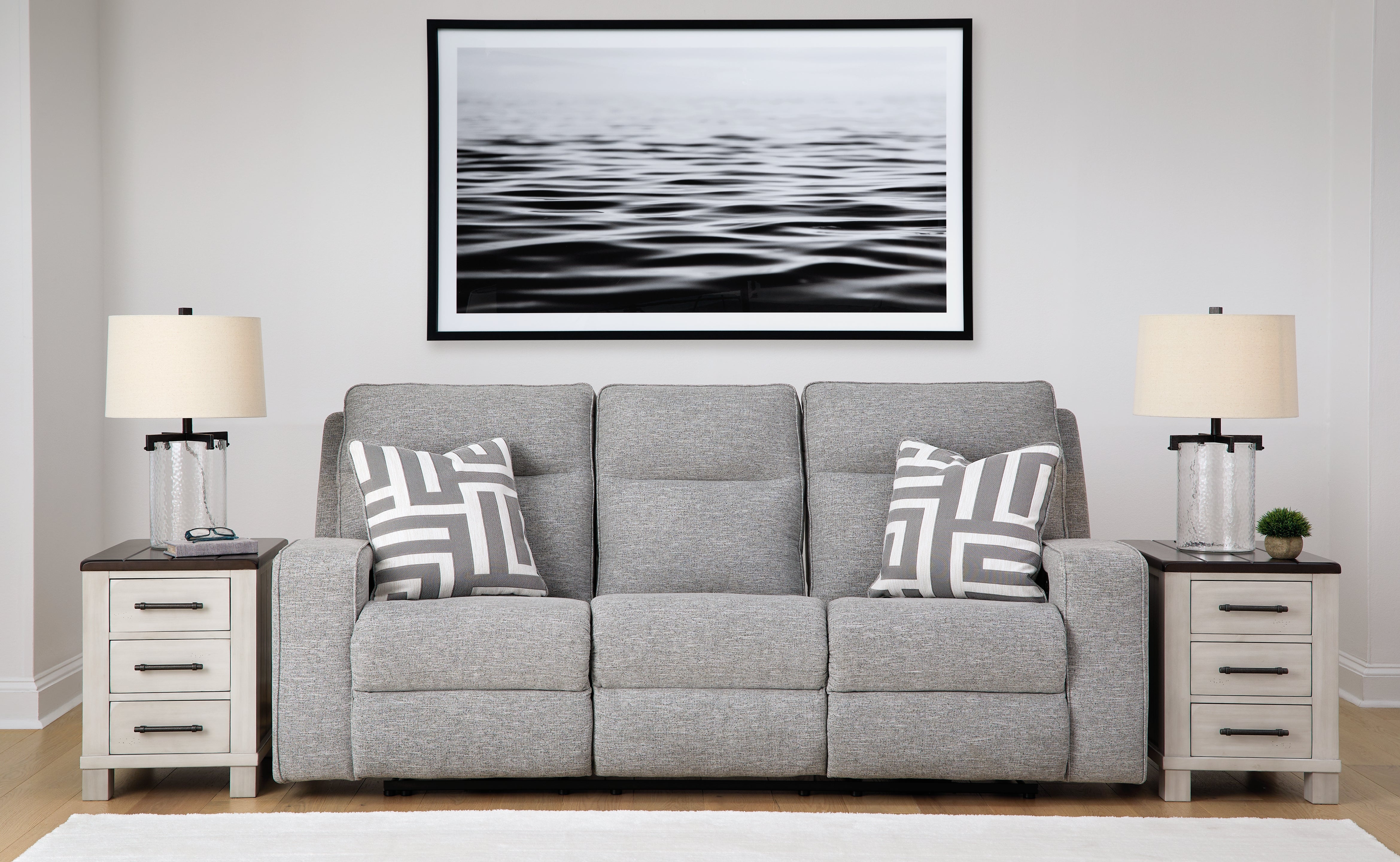 Furniture City Laplace - Ashley Furniture - BiscoeLiving Room - PWR REC Sofa with ADJ Headrest - 9050315