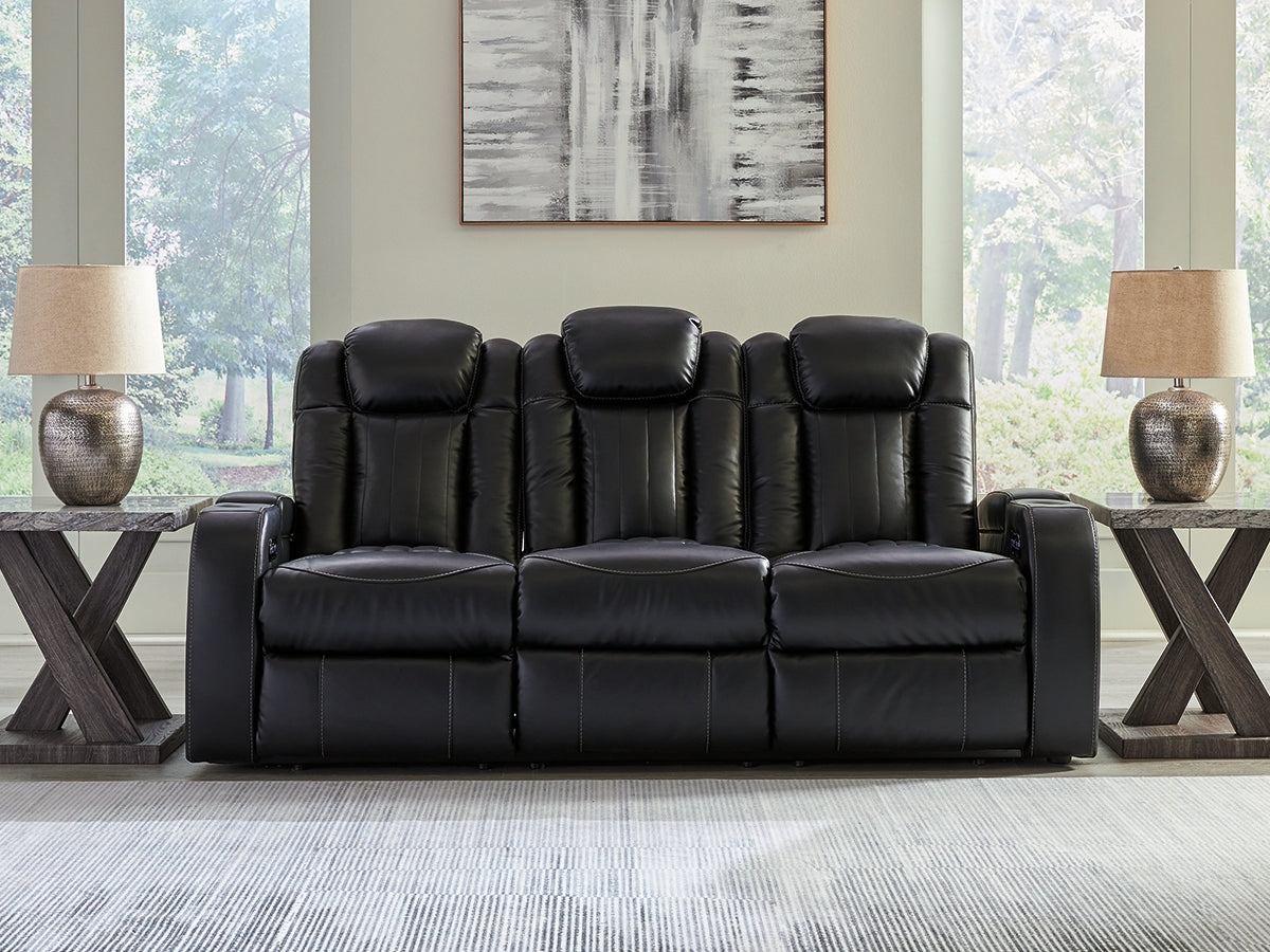 Furniture City Laplace - Ashley Furniture - Caveman Den Power Reclining Sofa - PWR REC Sofa with ADJ Headrest - 9070315