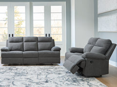 Furniture City Laplace - Ashley Furniture - Side-Swipe Reclining Sofa and Loveseat - Reclining Sofa and Loveseat - PC91406U1