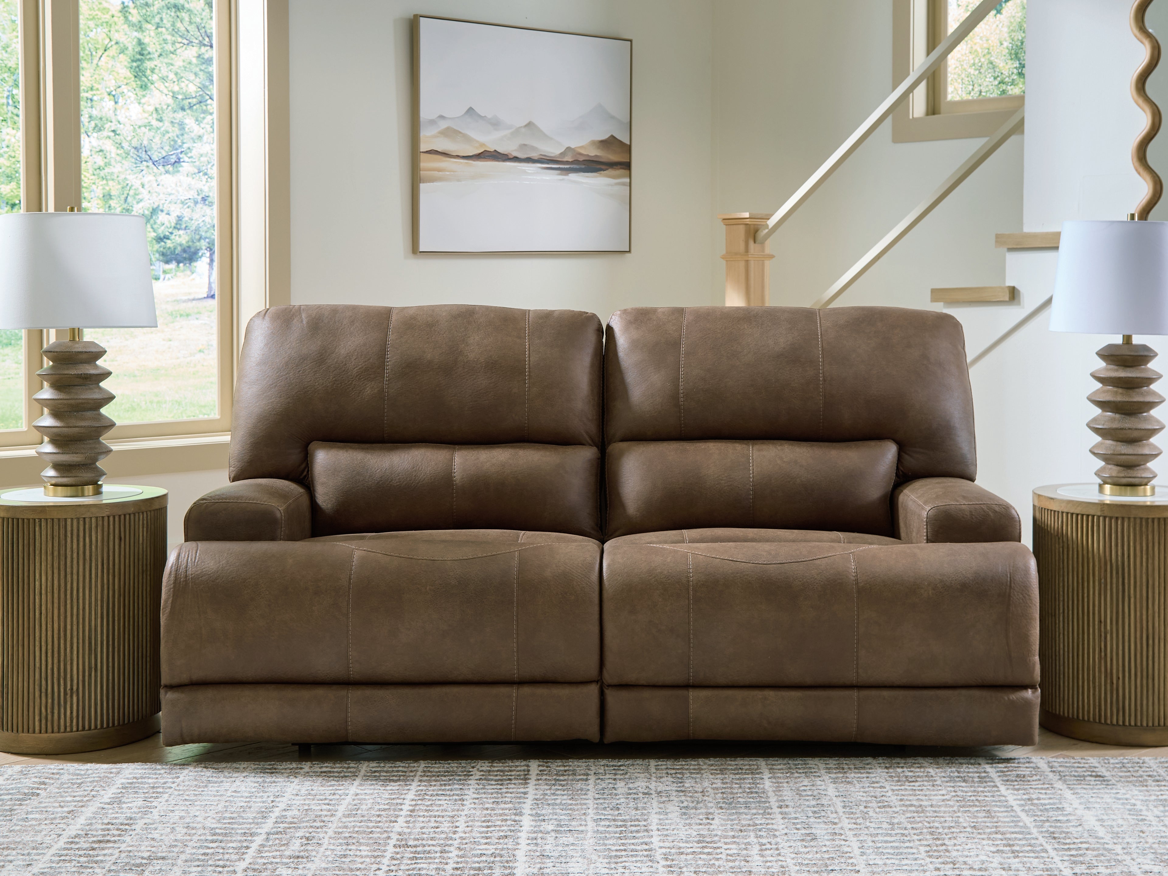 Furniture City Laplace - Ashley Furniture - Beckley PlaceLiving Room - 2 Seat PWR REC Sofa ADJ HDREST - PC9180247