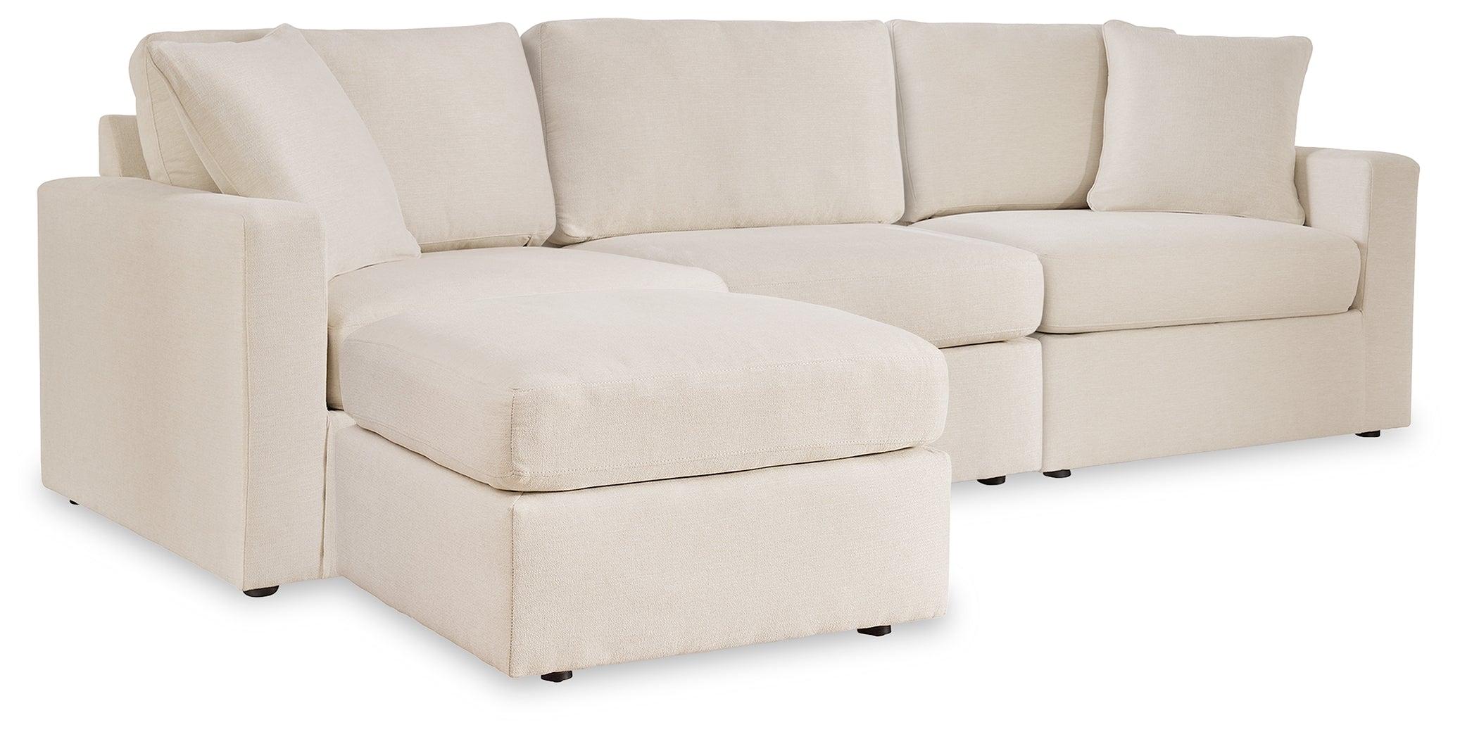 Furniture City Laplace - Ashley Furniture - Modmax 3-Piece Sectional and Ottoman - 3-Piece Sectional and Ottoman / Oyster - 92103U4