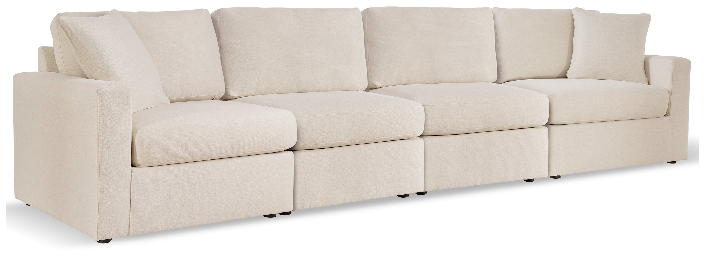 Furniture City Laplace - Ashley Furniture - Modmax Sectionals - RAF 4-Piece Sectional - 92103S10