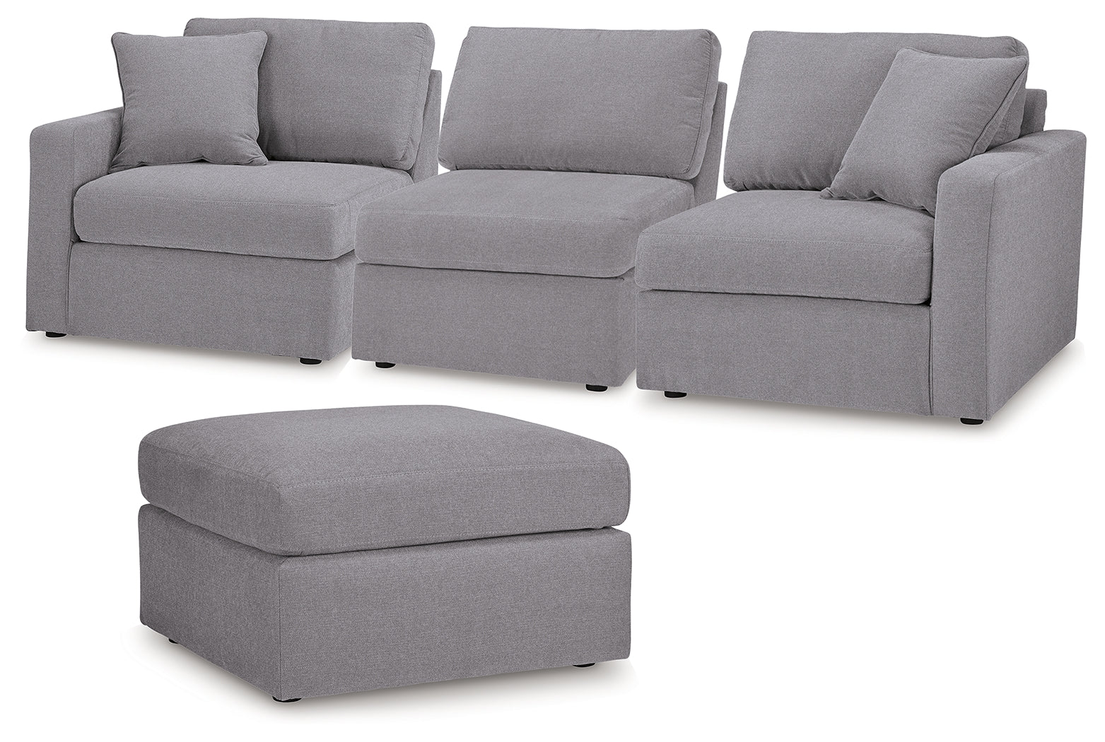 Furniture City Laplace - Ashley Furniture - Modmax 3-Piece Sectional and Ottoman - 3-Piece Sectional and Ottoman - 92104U4
