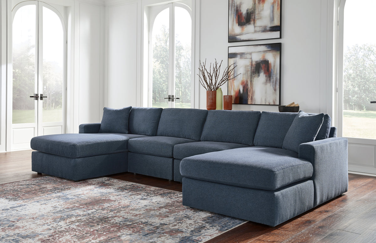 Furniture City Laplace - Ashley Furniture - Modmax 4-Piece Sectional with Chaise - RAF 4-Piece Sectional with Chaise - 92121S19