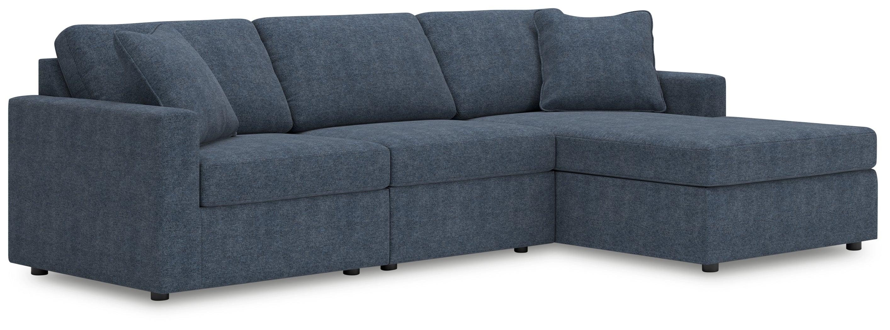Furniture City Laplace - Ashley Furniture - Modmax Sectionals - RAF 3-Piece Sectional with Chaise - 92121S18
