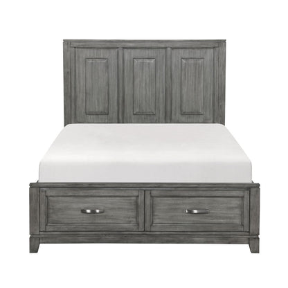 Garretson - Platform Bed With Footboard Storage