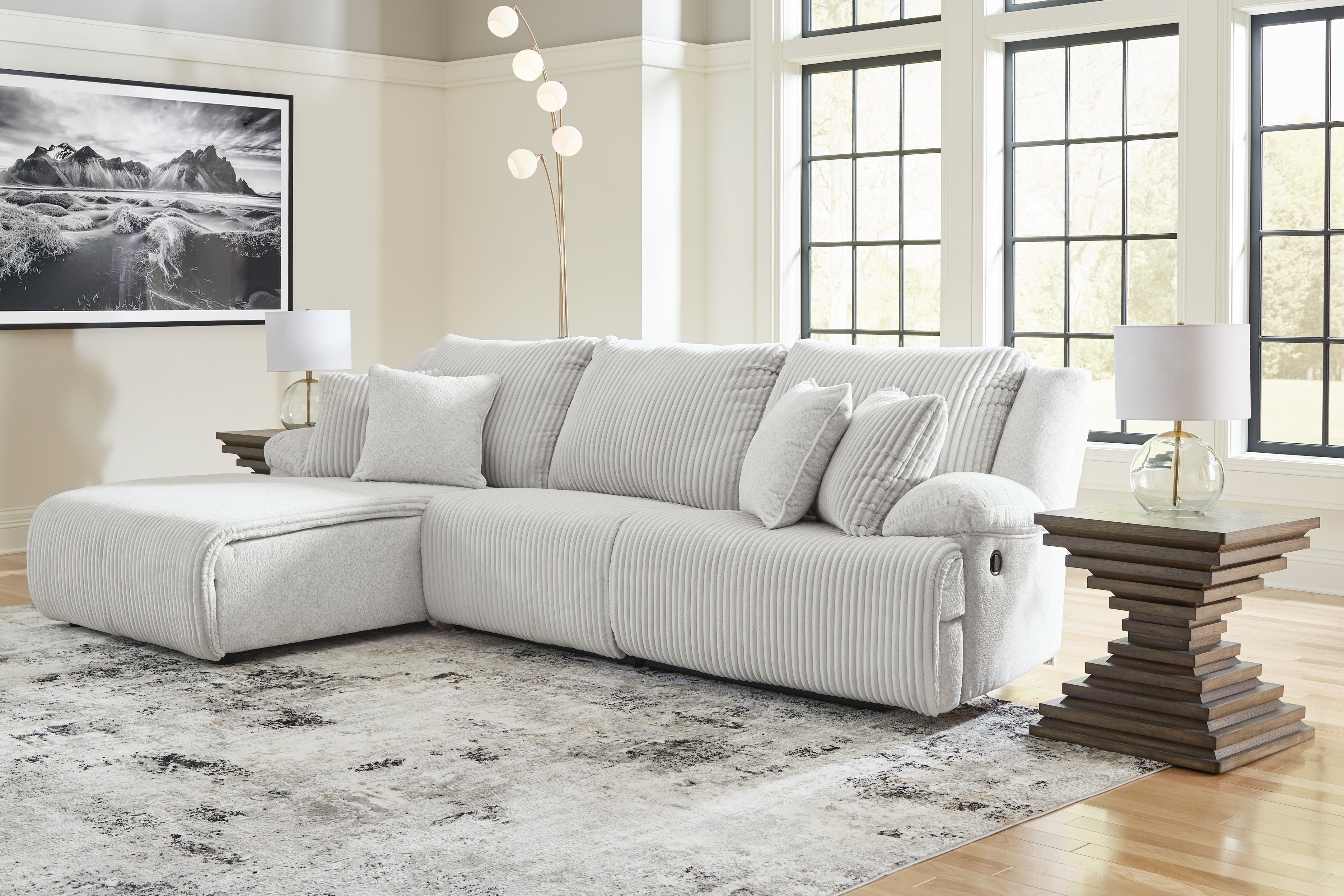 Furniture City Laplace - Ashley Furniture - Top Tier Sectionals - 3-Piece Sectional Sofa Chaise - 92706S7