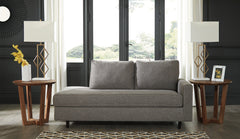 Furniture City Laplace - Ashley Furniture - LymanLiving Room - RAF Corner Chaise / Graphite - 9330317